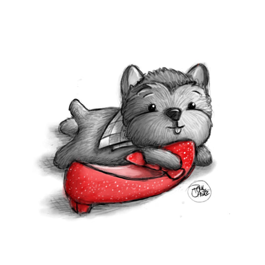 Bad Toto! - Art Print