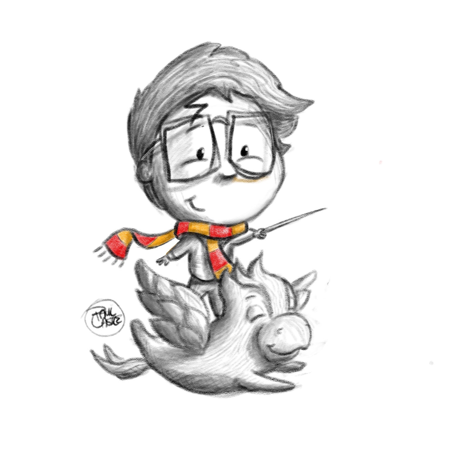 Petite Potter - Kunstdruck