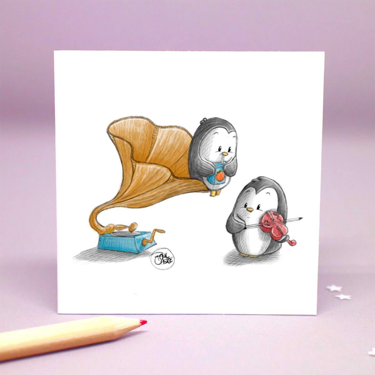 Pringle's Serenade - Art Print
