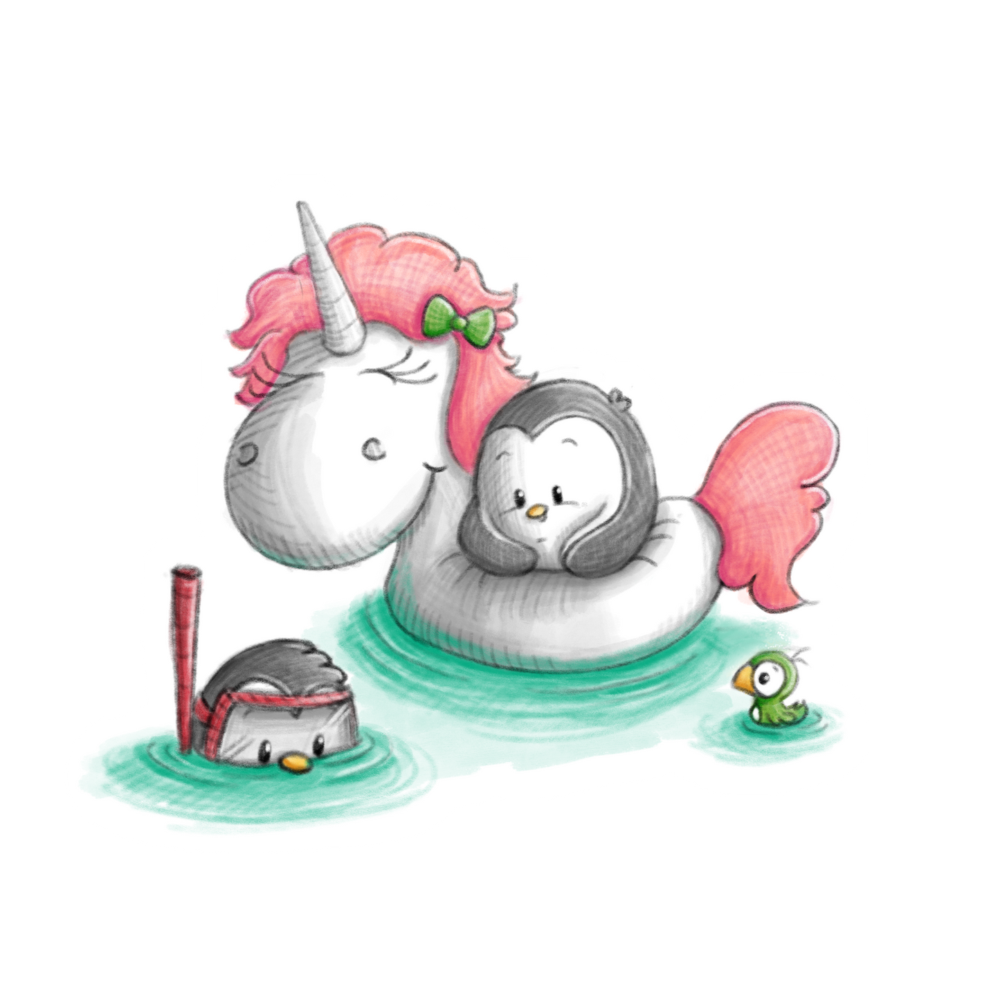 Pringle & Finn (The Pengrooms) Sticker Set