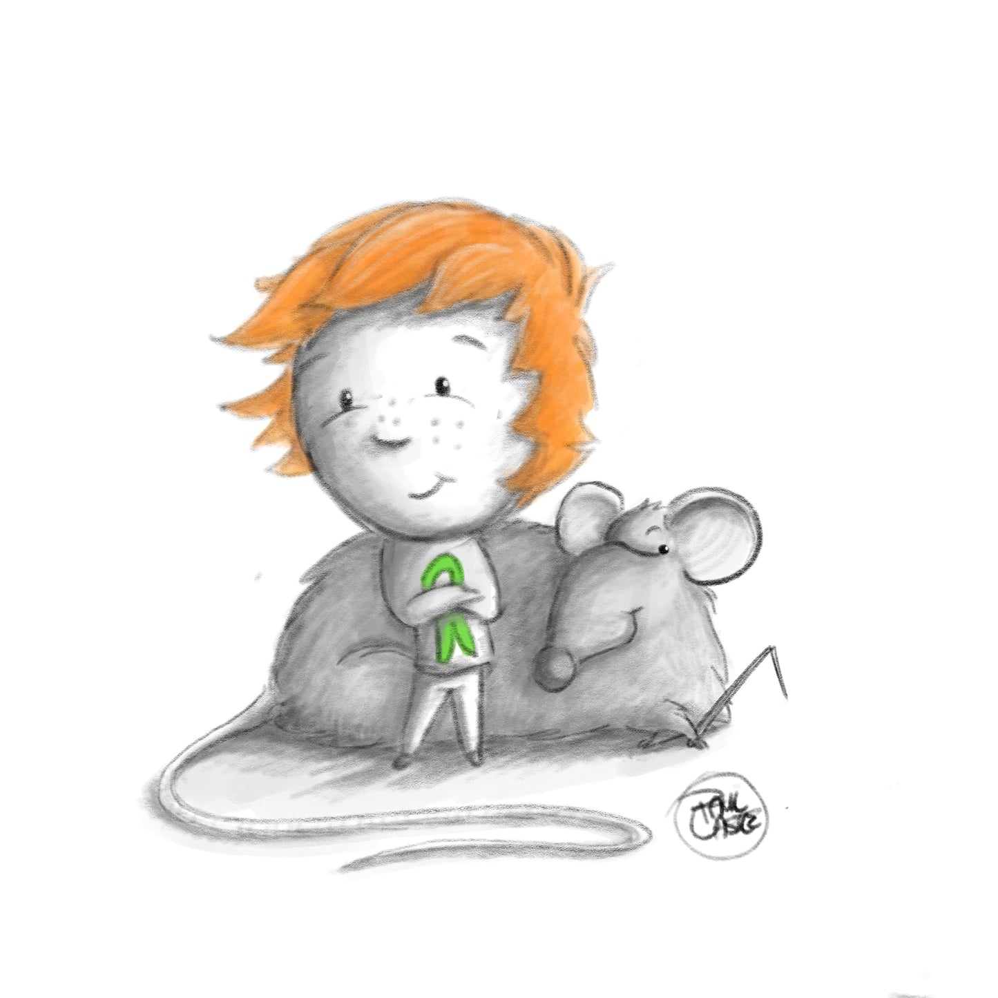 Wee Weasley - Art Print