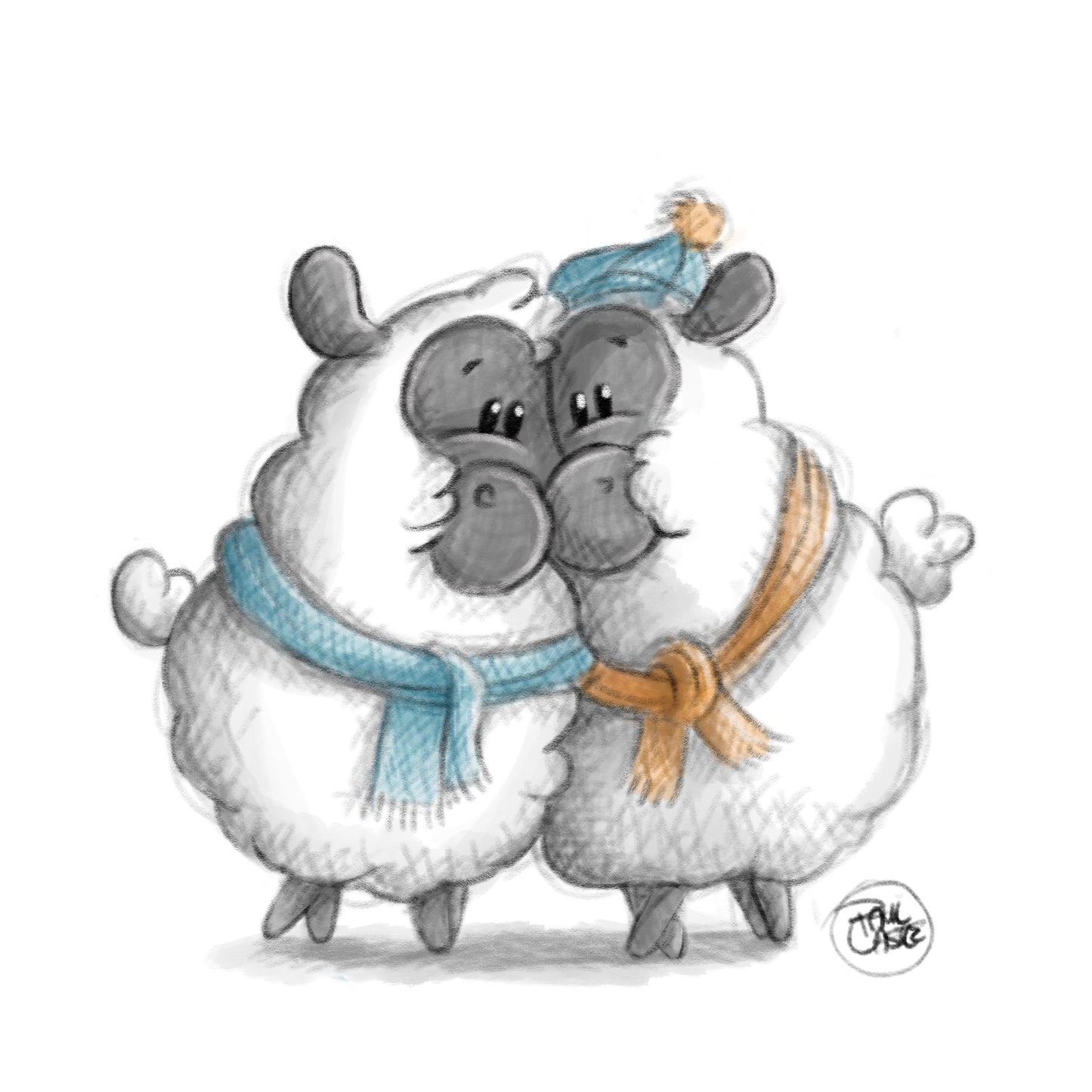 Wool You Be Mine? - Art Print