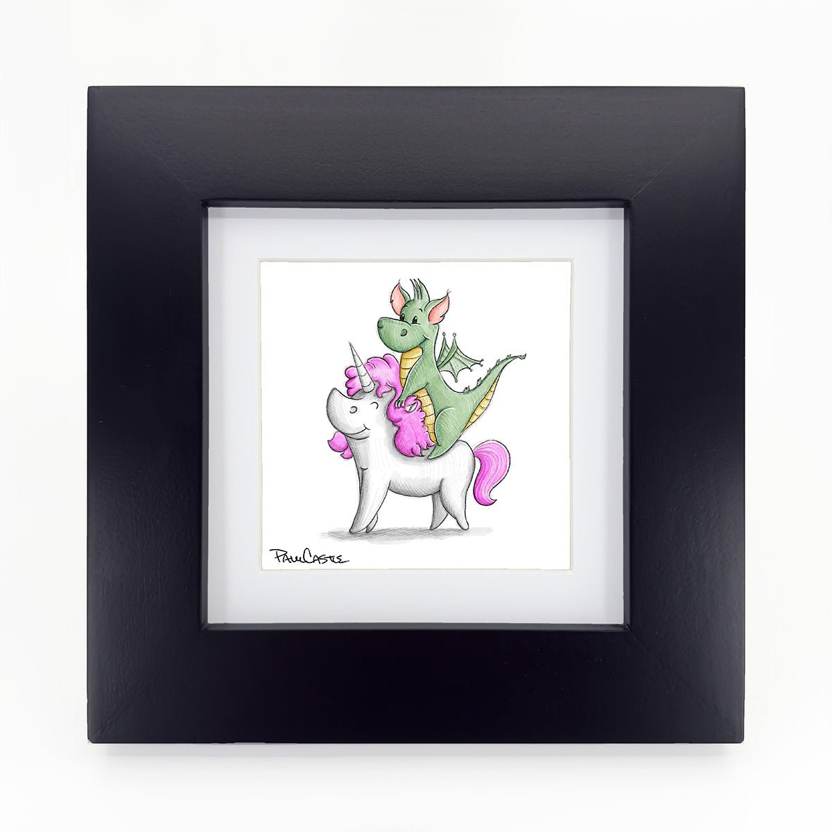 Free Unicorn Rides - Art Print - Paul Castle Studio