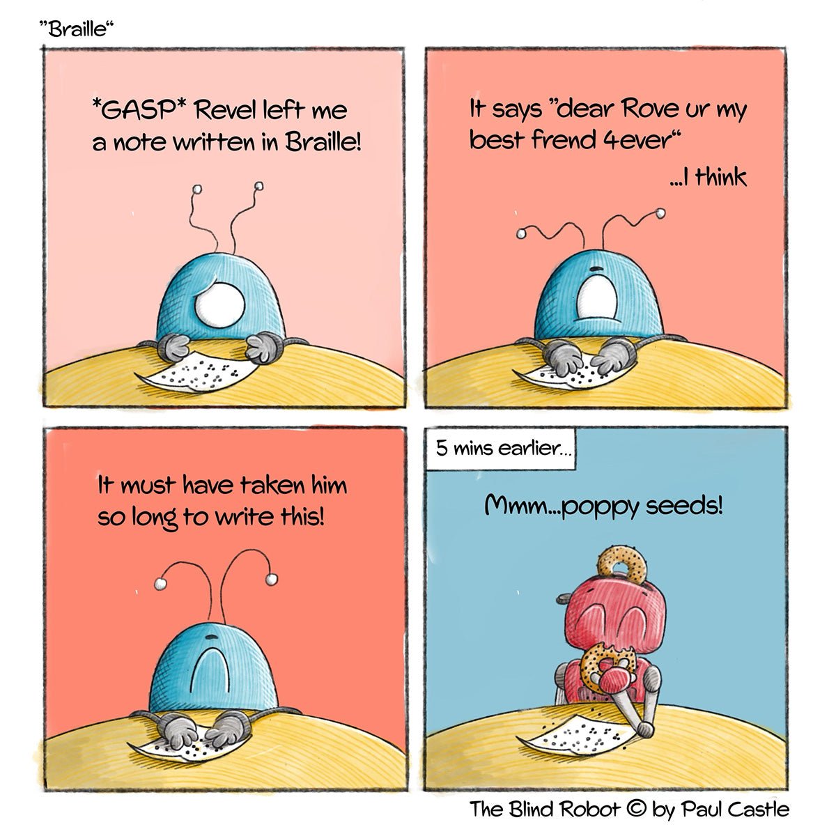 The Blind Robot - Collection 2 - Paul Castle Studio