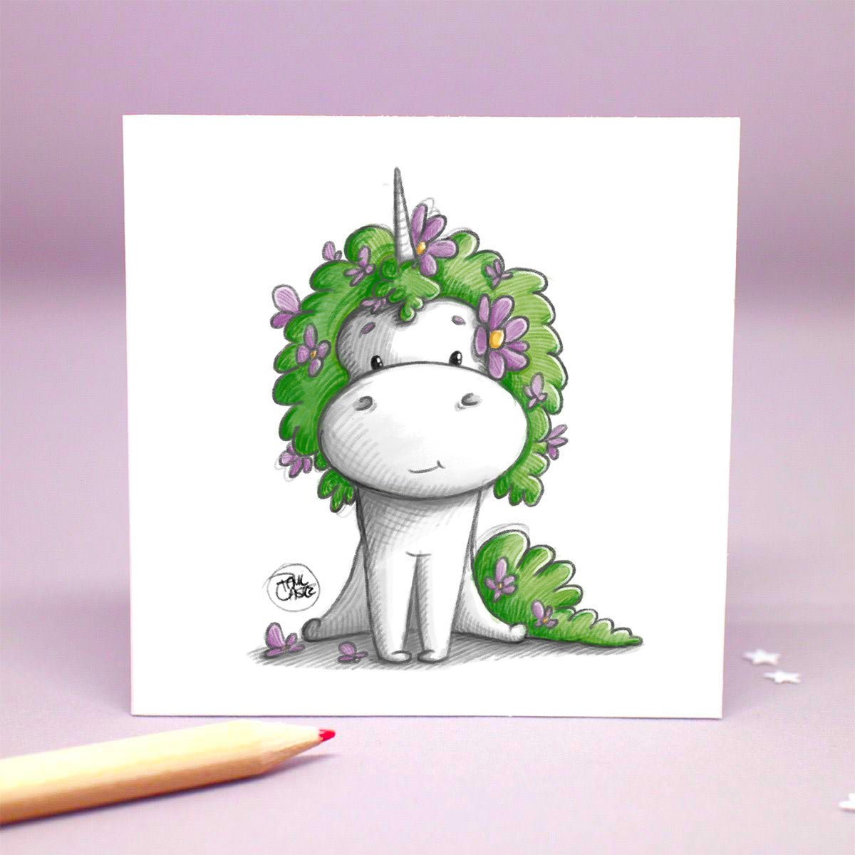 Bloomicorn - Art Print - Paul Castle Studio