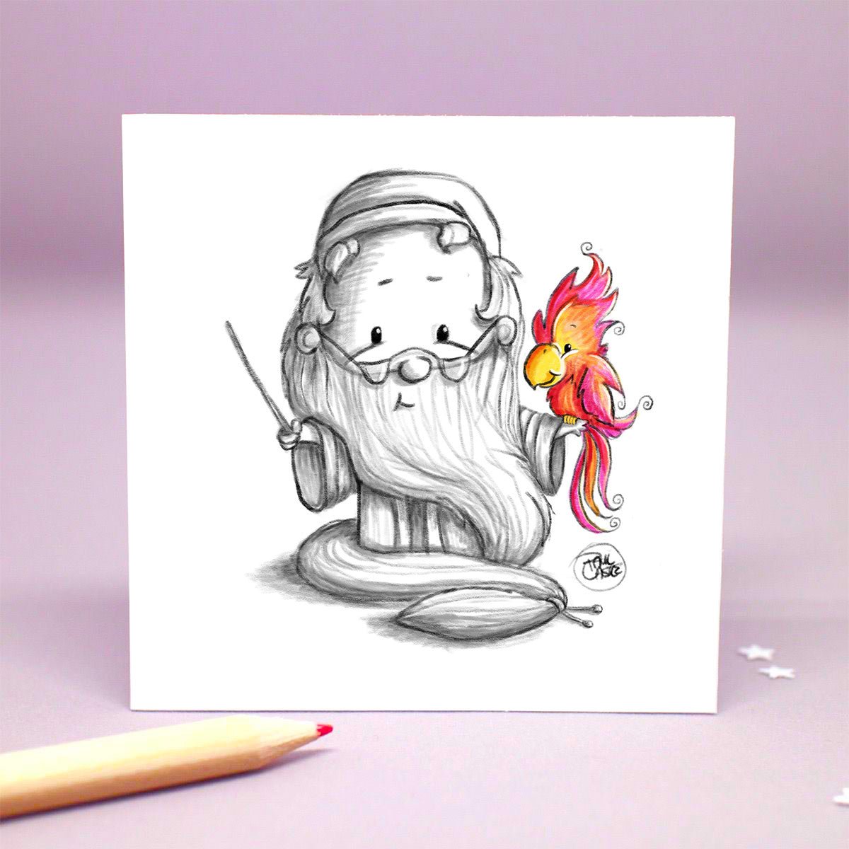 Dumbledorable - Art Print - Paul Castle Studio