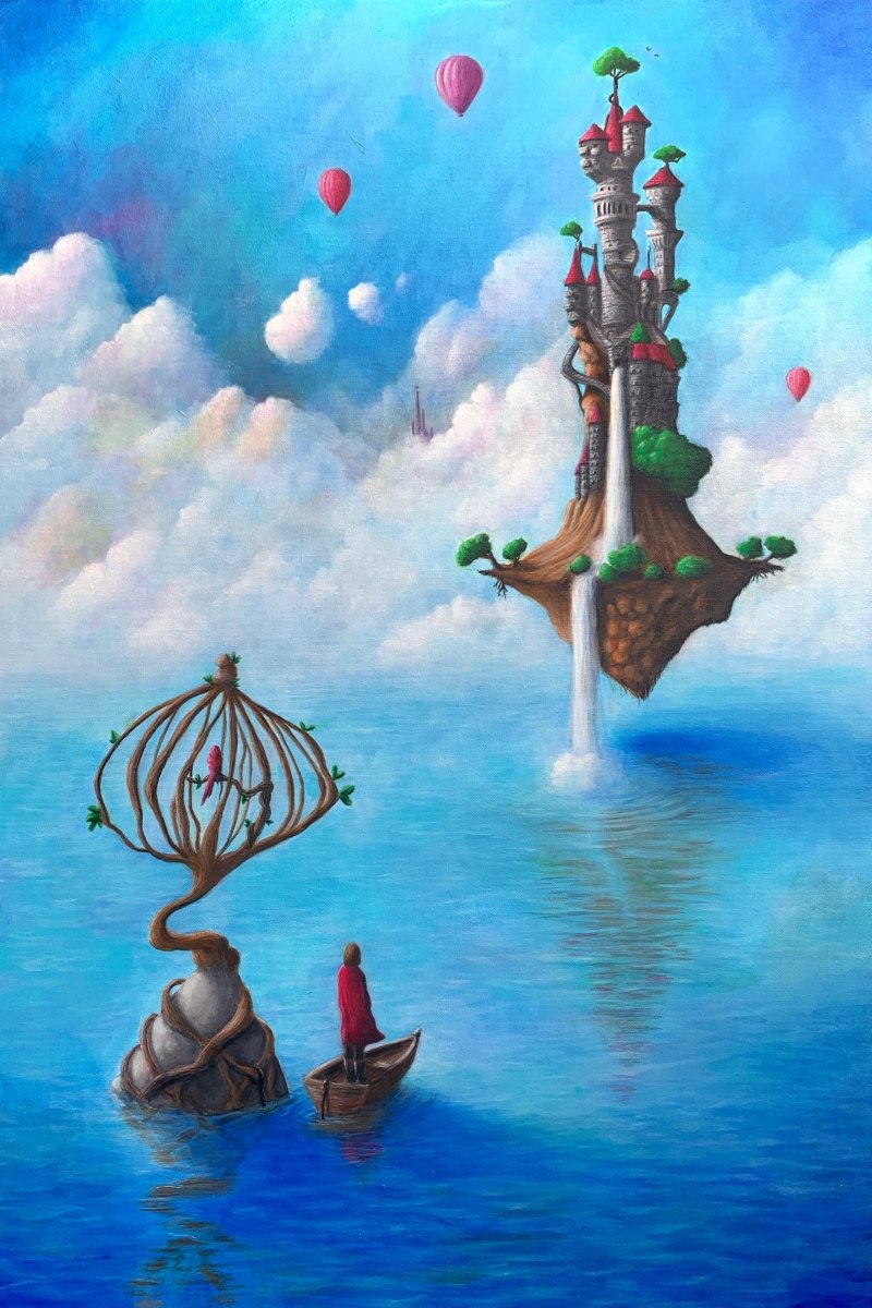 Floating Castle - Painting – Paul Castle Studio