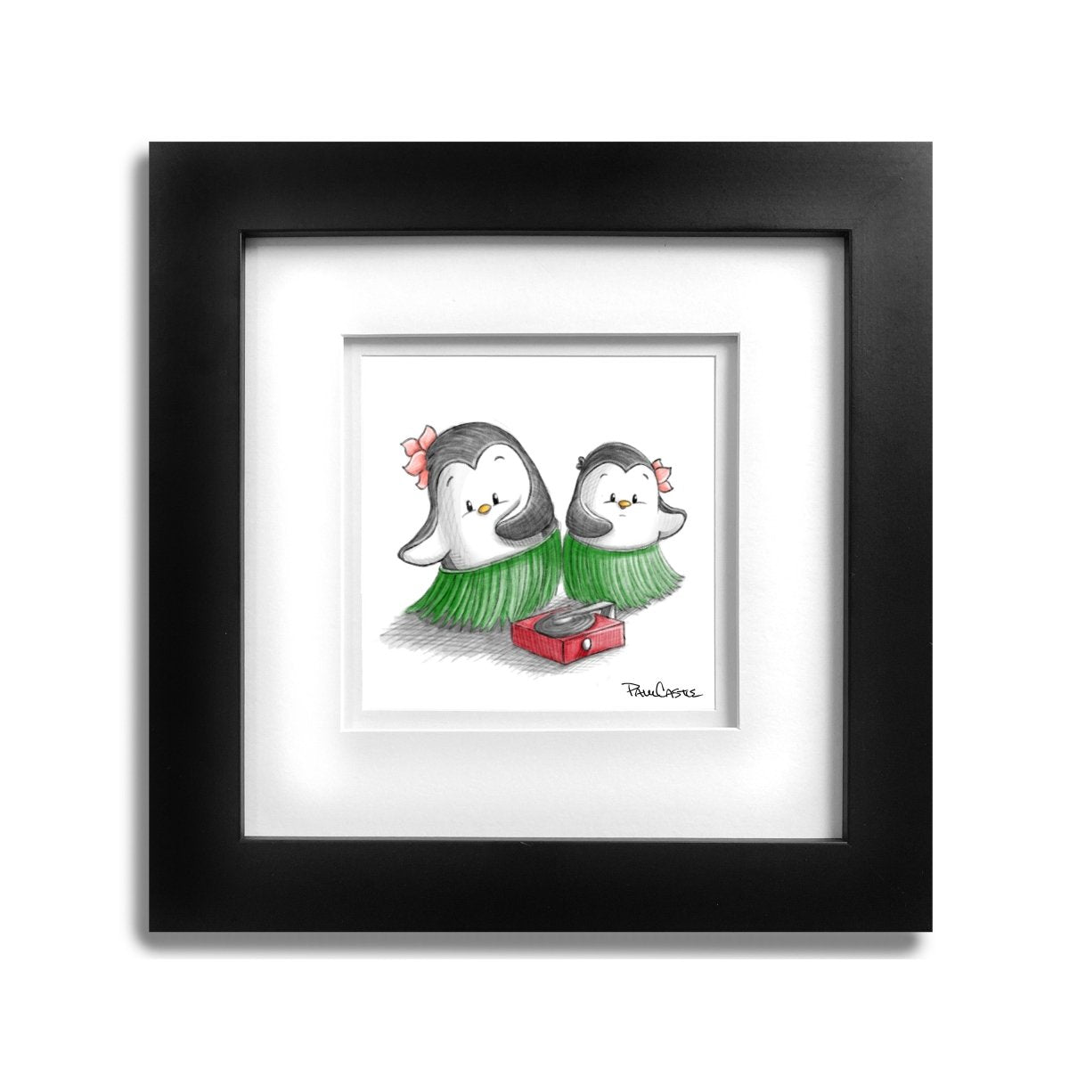 Hula 'Guins - Paul Castle Studio