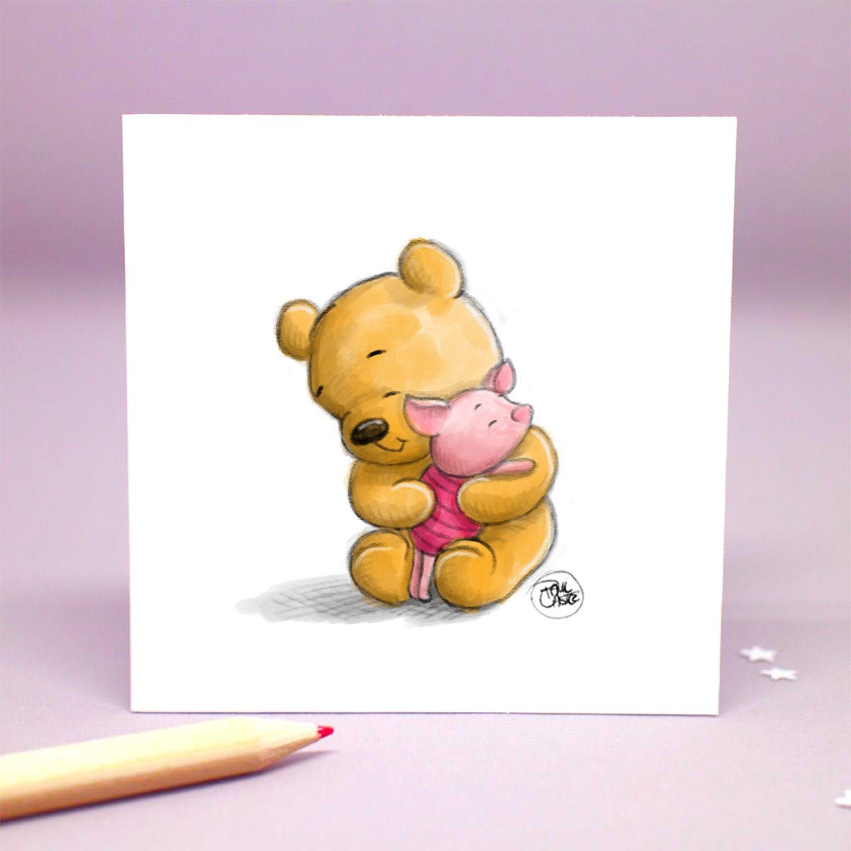 Hundred Acre Hug - Art Print - Paul Castle Studio