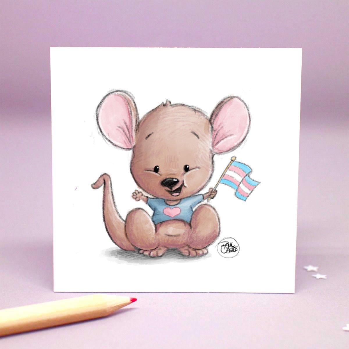 I Love Roo - Art Print - Paul Castle Studio