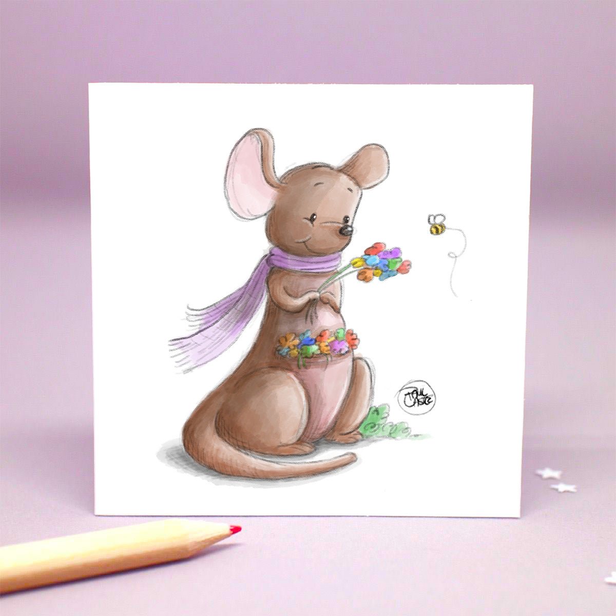 Kanga's Colors - Art Print - Paul Castle Studio