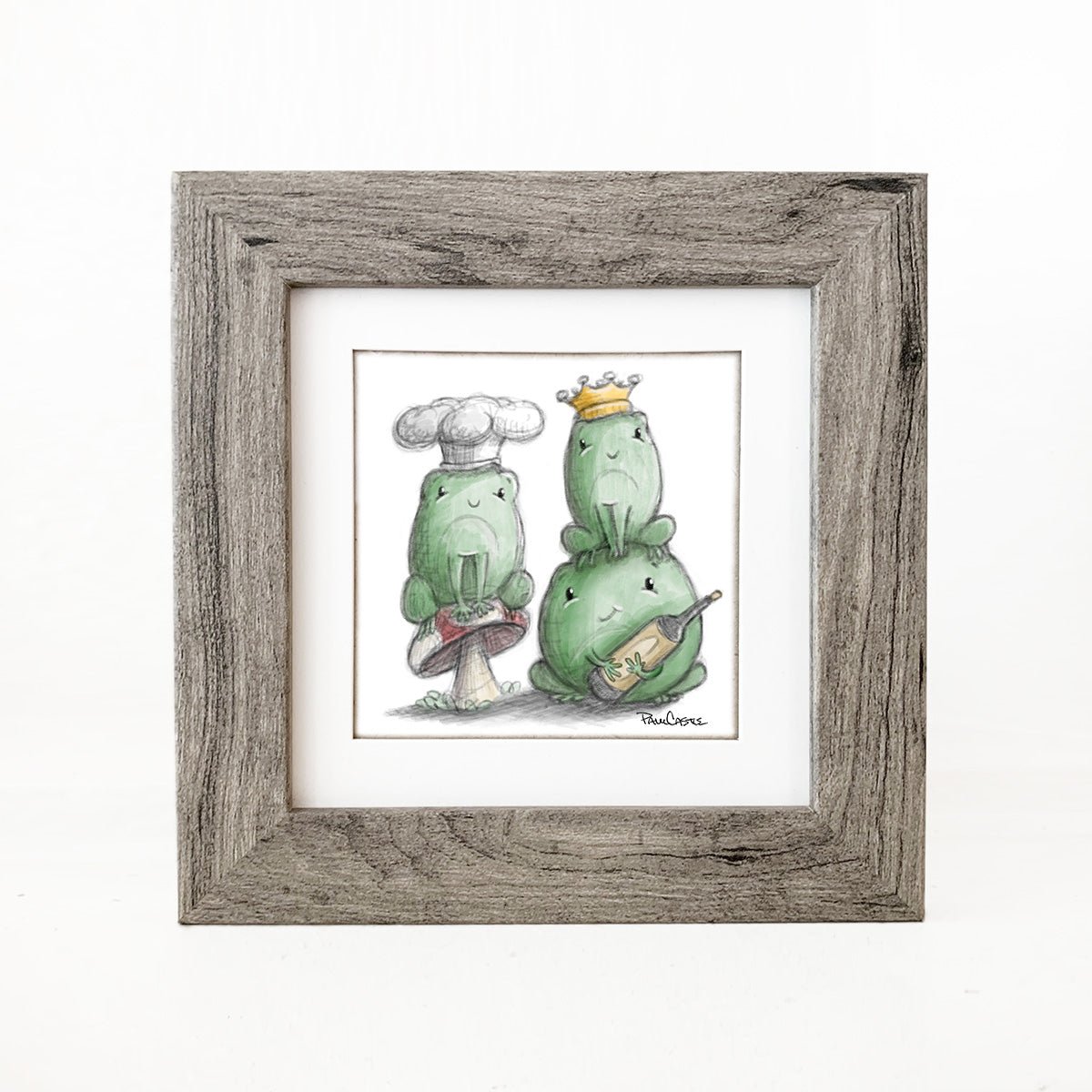Kiss the Cook - Art Print - Paul Castle Studio