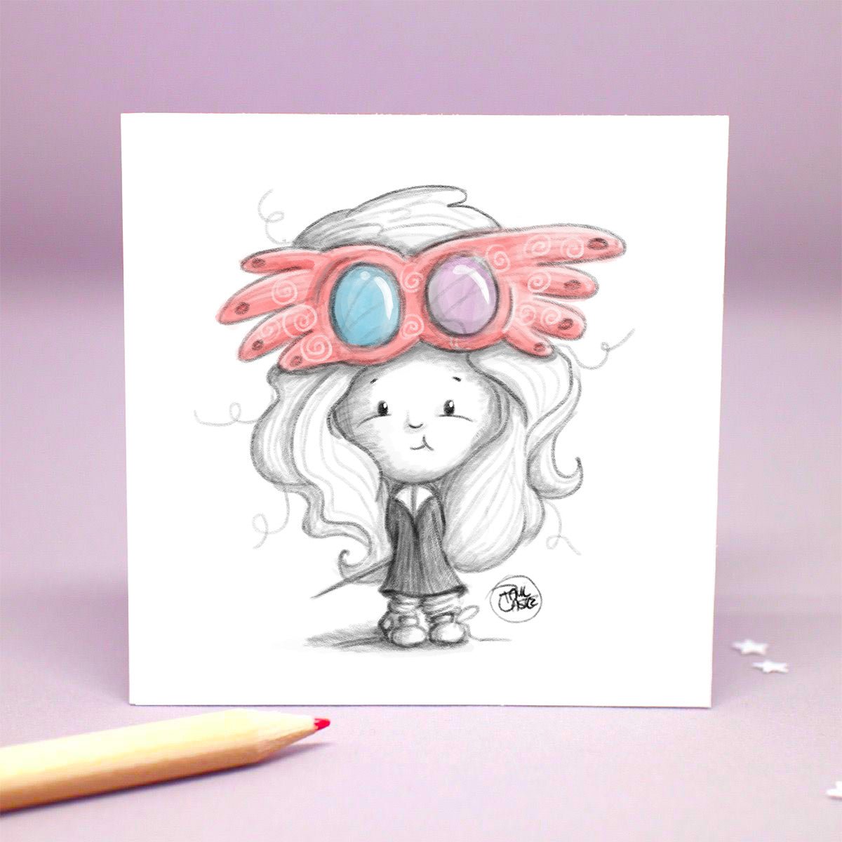 Little Luna - Art Print - Paul Castle Studio
