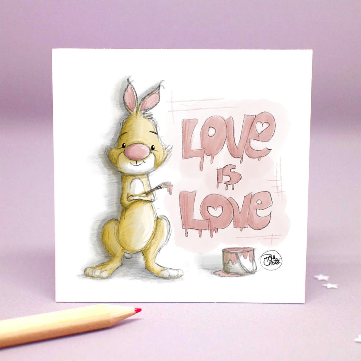 Love is Love - Art Print - Paul Castle Studio