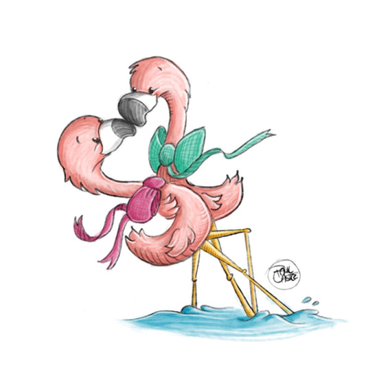 Mango and Tango - Art Print - Paul Castle Studio