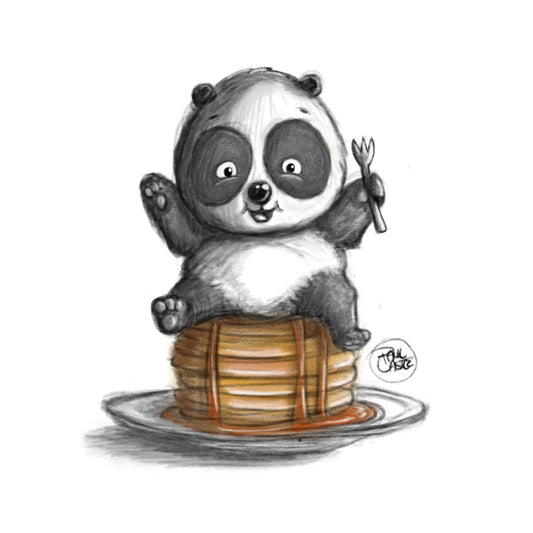 Pandacakes - Art Print - Paul Castle Studio