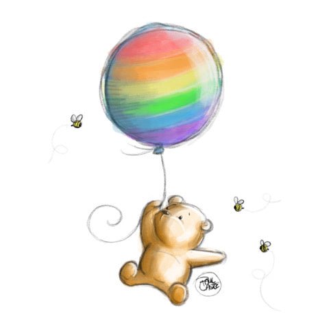 Pooh's Pride - Art Print - Paul Castle Studio