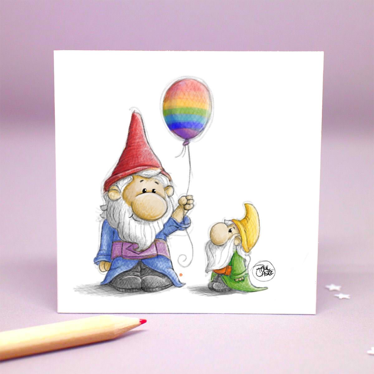 Pride Gnomes - Art Print - Paul Castle Studio