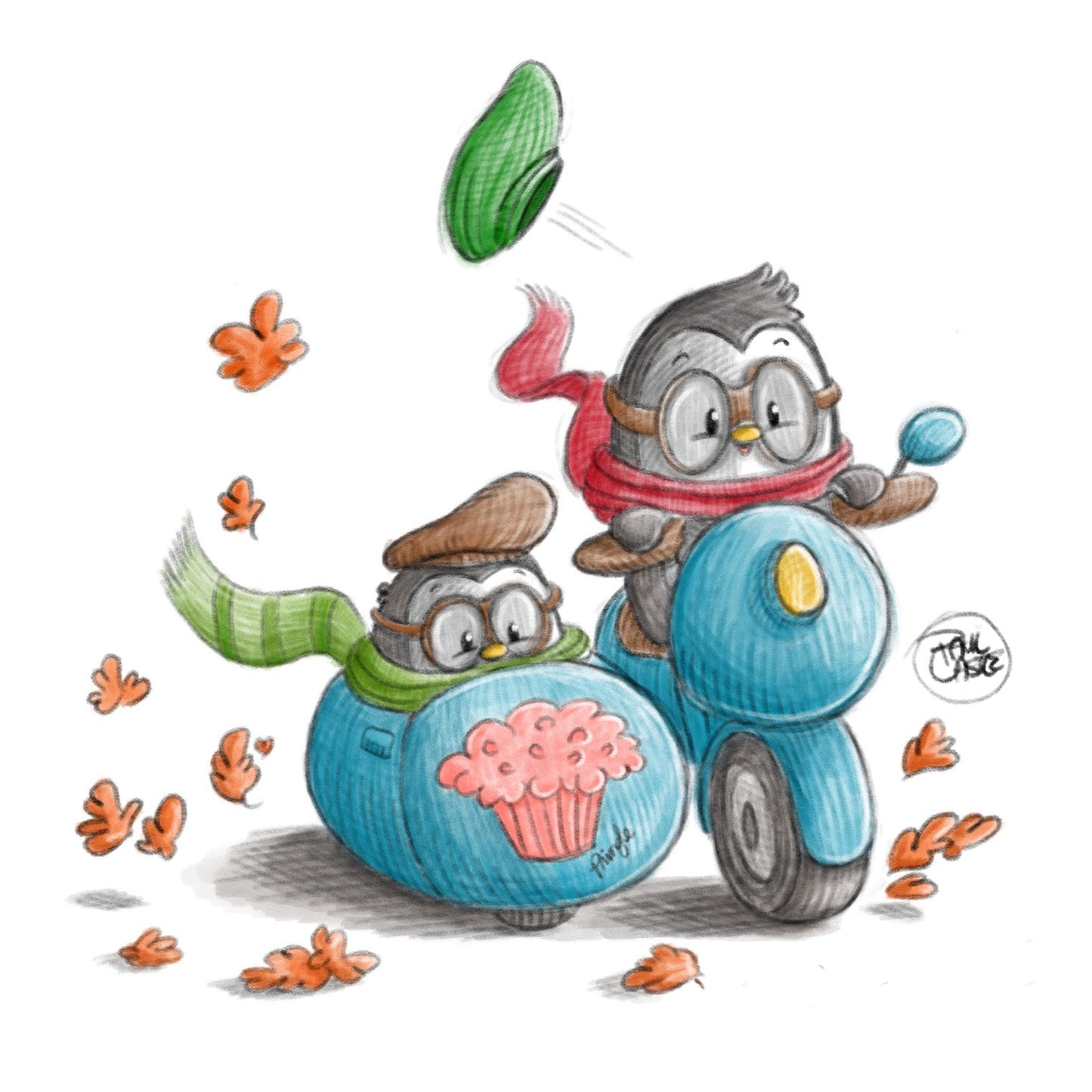 Pringle and Finn - Art Print - Paul Castle Studio