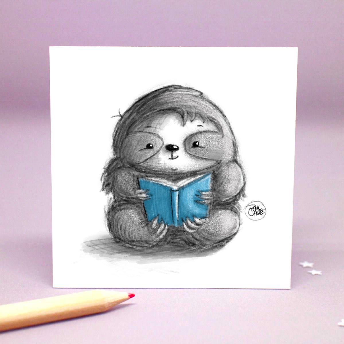 Speed Reader - Art Print - Paul Castle Studio
