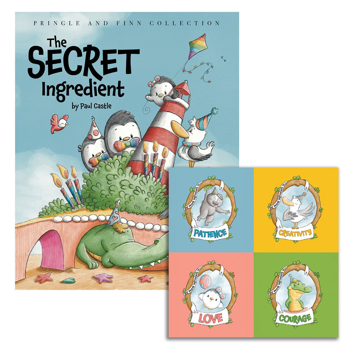 The Secret Sticker Set - Paul Castle Studio