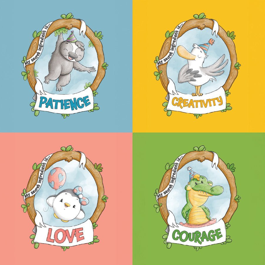 The Secret Sticker Set - Paul Castle Studio