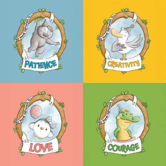 The Secret Sticker Set - Paul Castle Studio