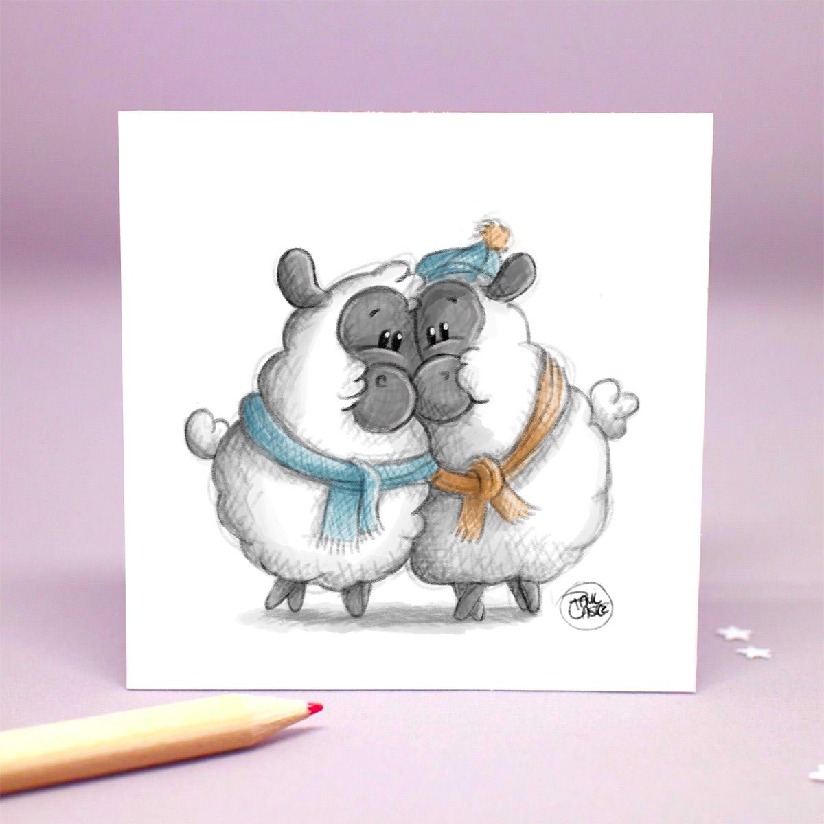Wool You Be Mine? - Art Print - Paul Castle Studio