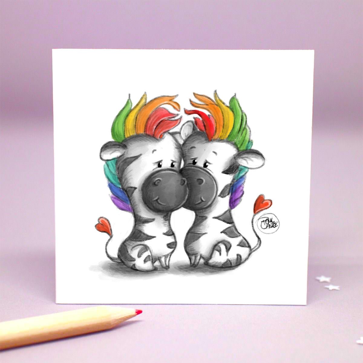 Zebros - Art Print - Paul Castle Studio