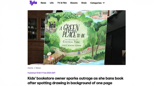 Kids’ bookstore owner sparks outrage as she bans book after spotting drawing in background of one page - Paul Castle Studio