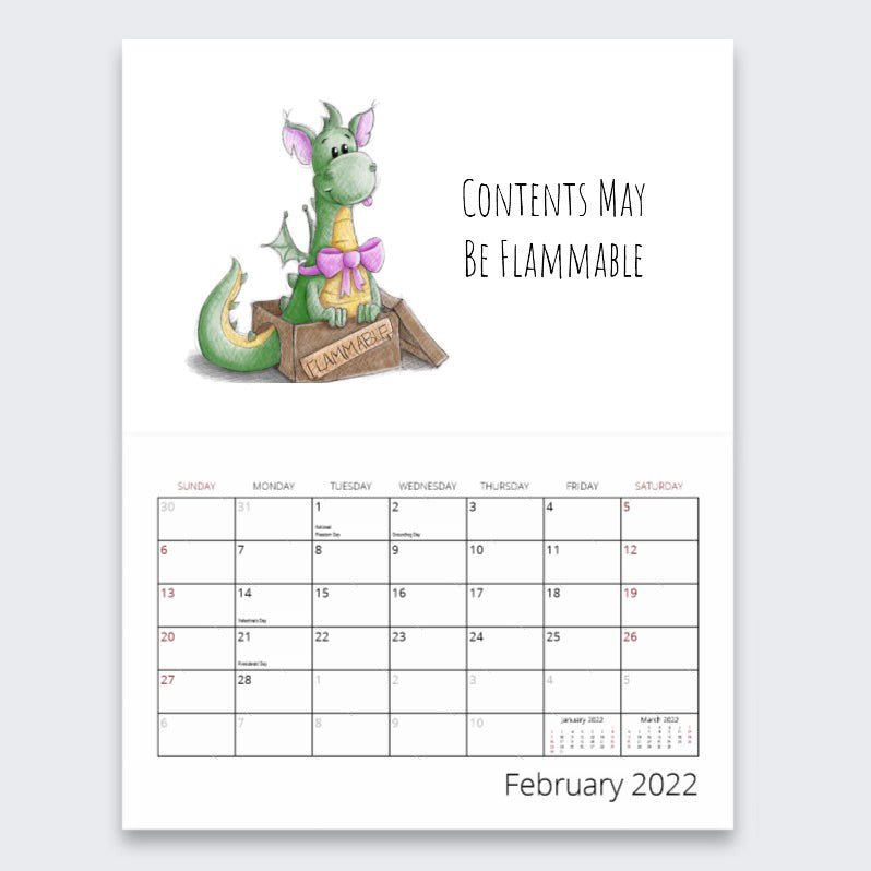 Calendars - Paul Castle Studio