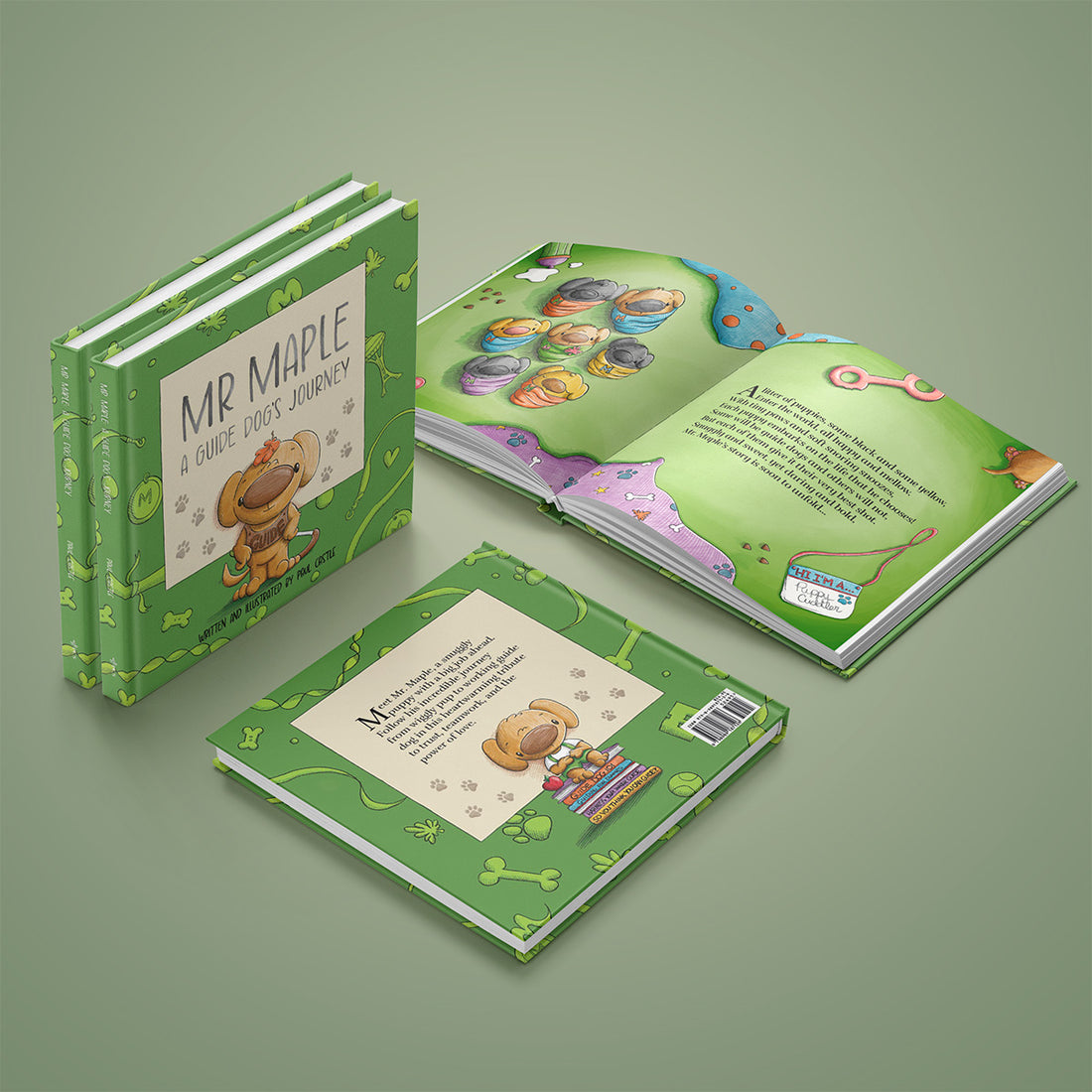 Mr Maple: A Guide Dog's Journey Book – Paul Castle Studio