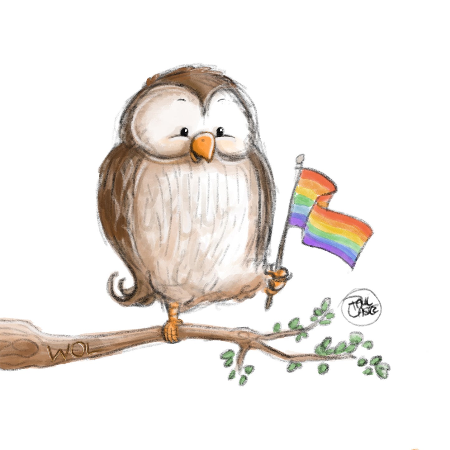 Owl Always Love You - Art Print