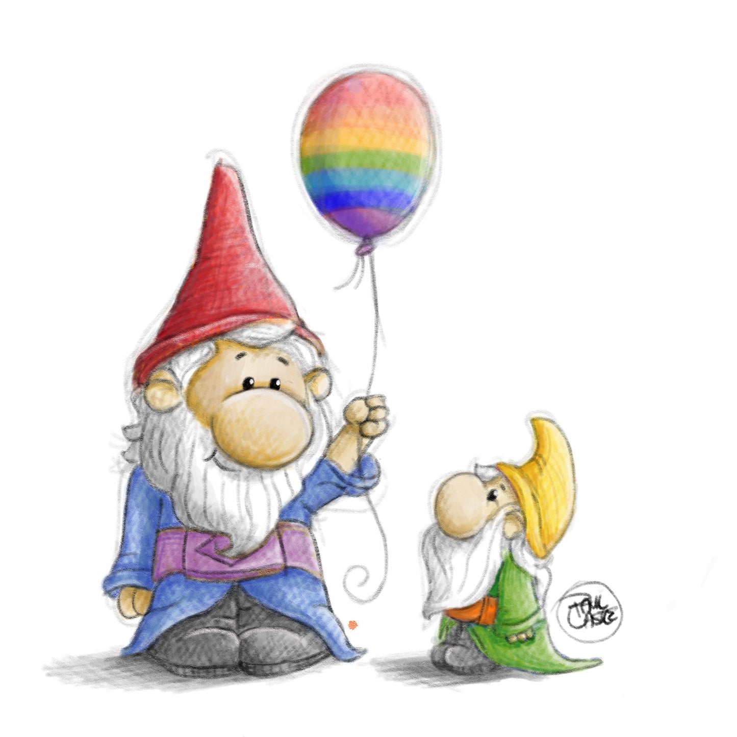 Pride Gnomes - Art Print