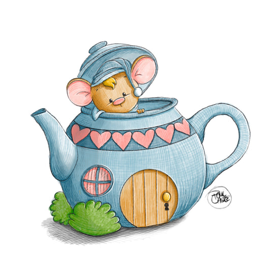 Dormouse Door - Art Print