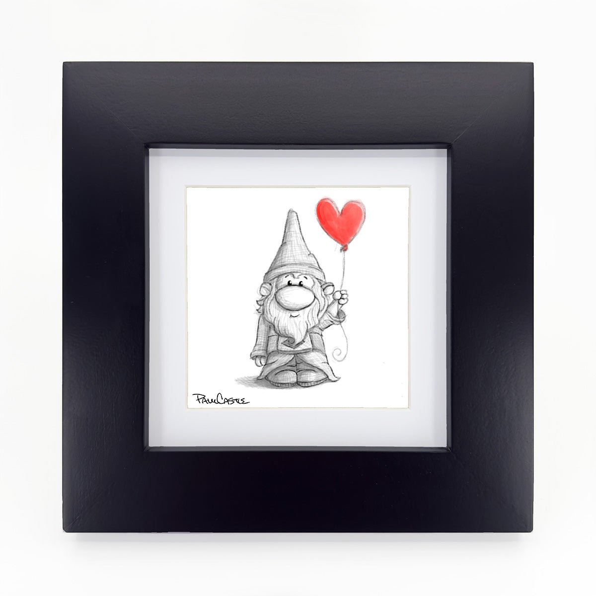 Gnome is Where the Heart is - Art Print - Paul Castle Studio