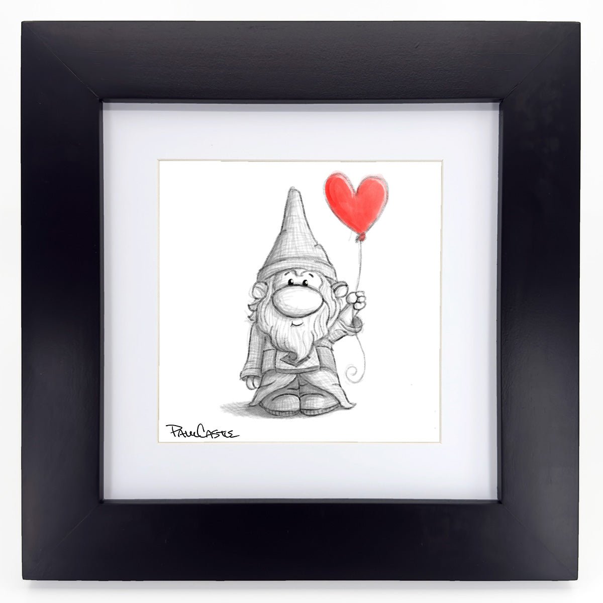 Gnome is Where the Heart is - Art Print - Paul Castle Studio