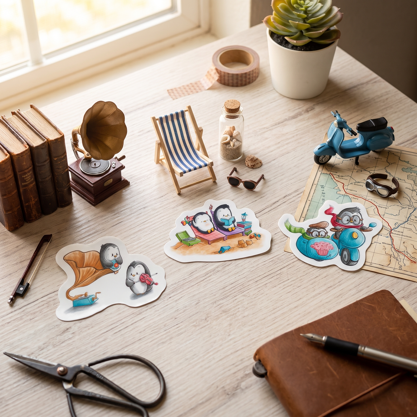 Pringle & Finn Sticker Set