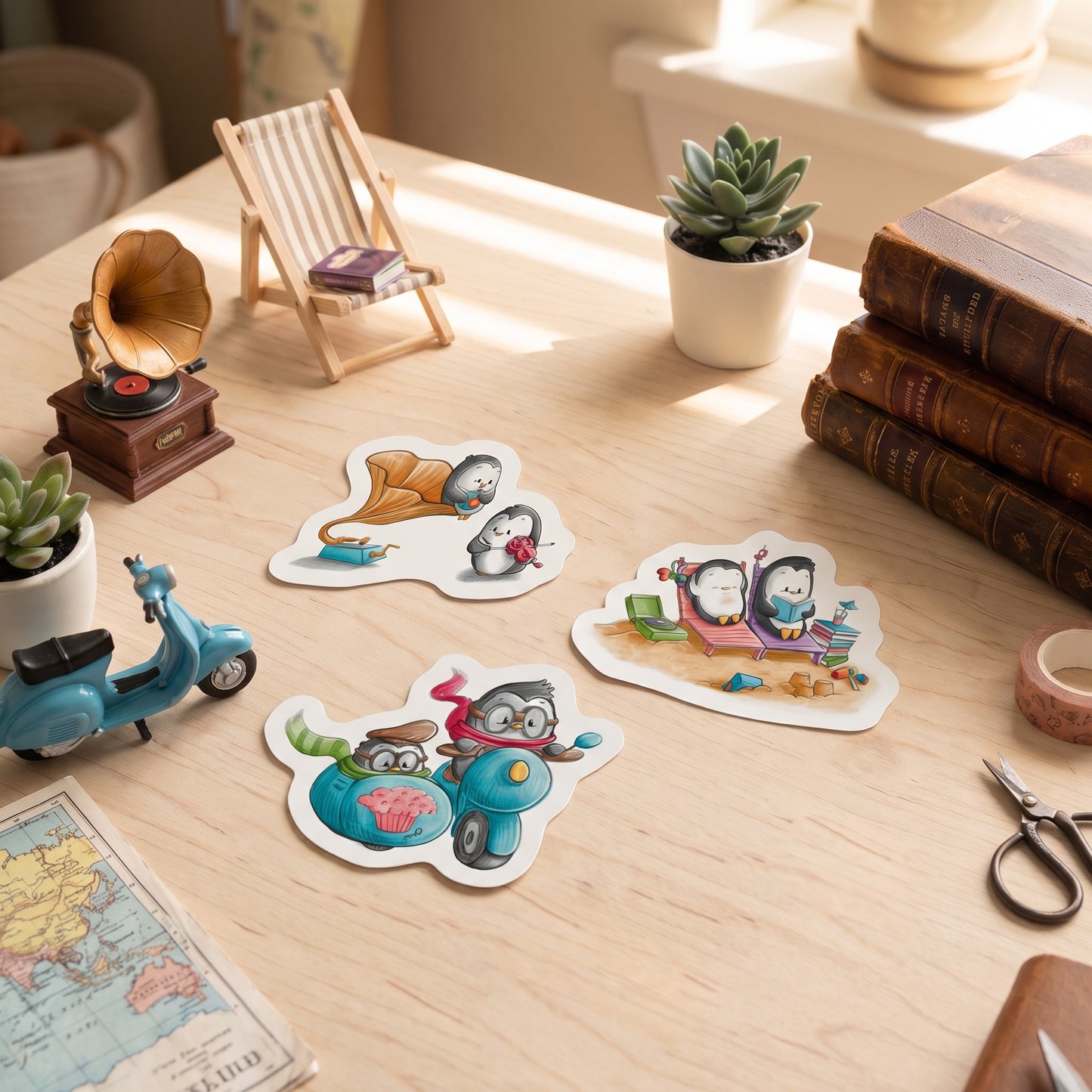 Pringle & Finn Sticker Set