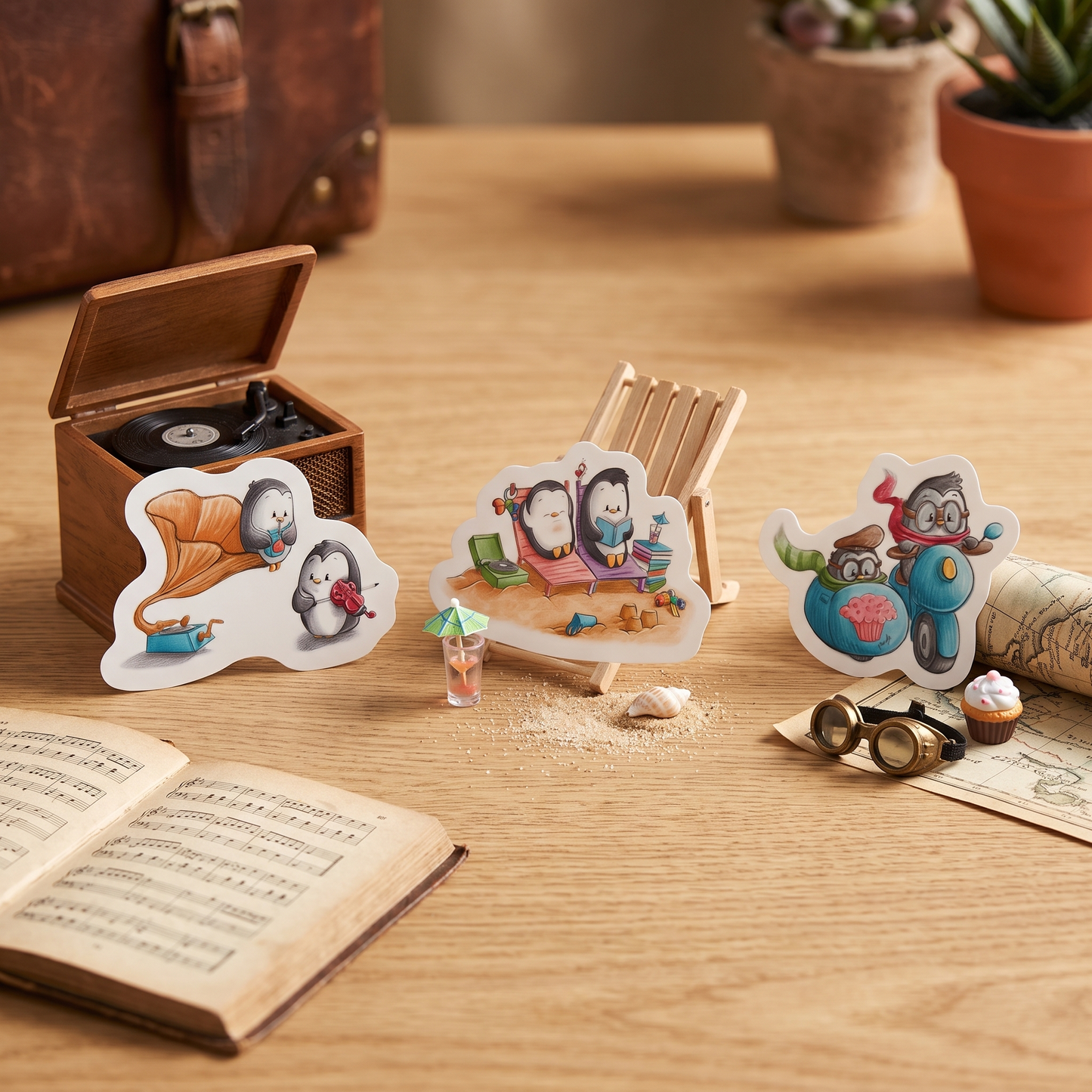 Pringle & Finn Sticker Set