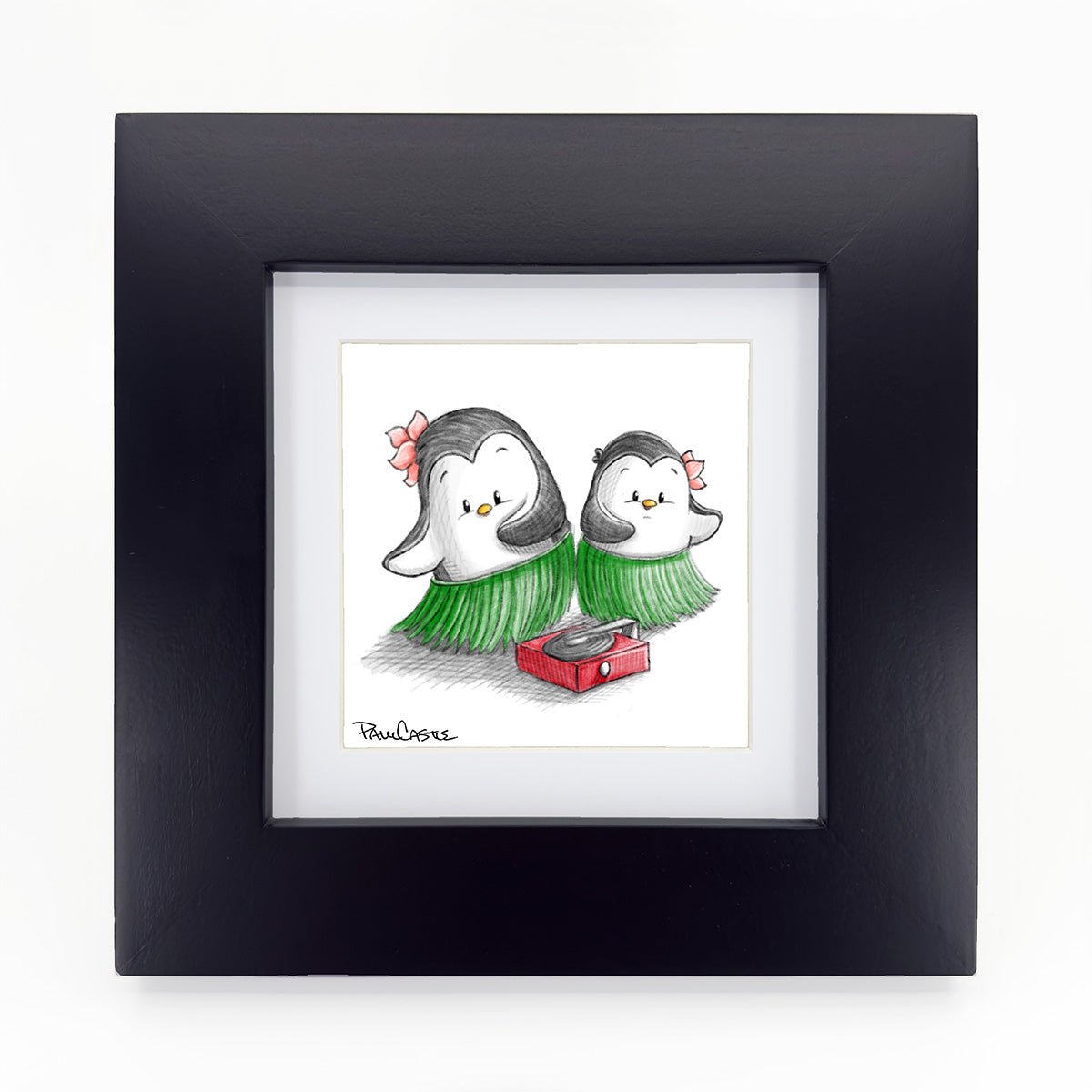 Hula 'Guins - Art Print - Paul Castle Studio