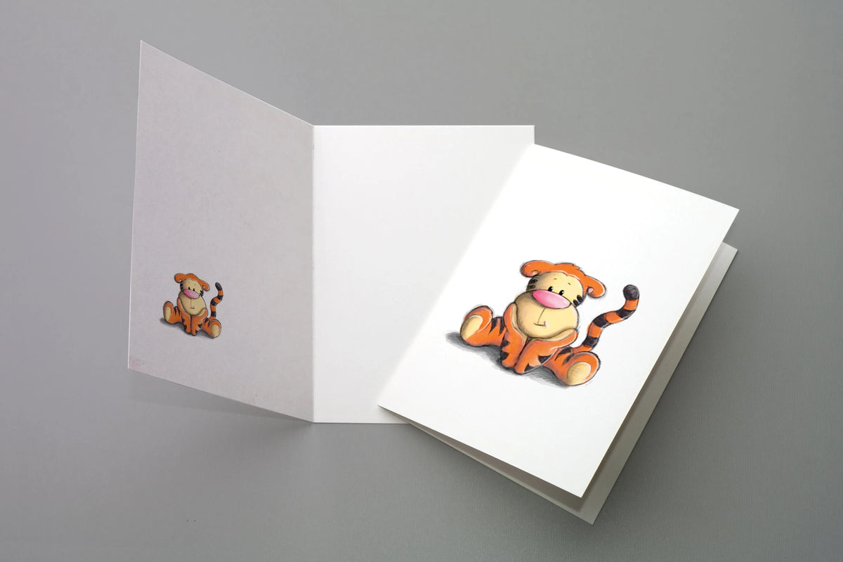 Pooh's Pride Greeting Cards - set of 10 - Paul Castle Studio