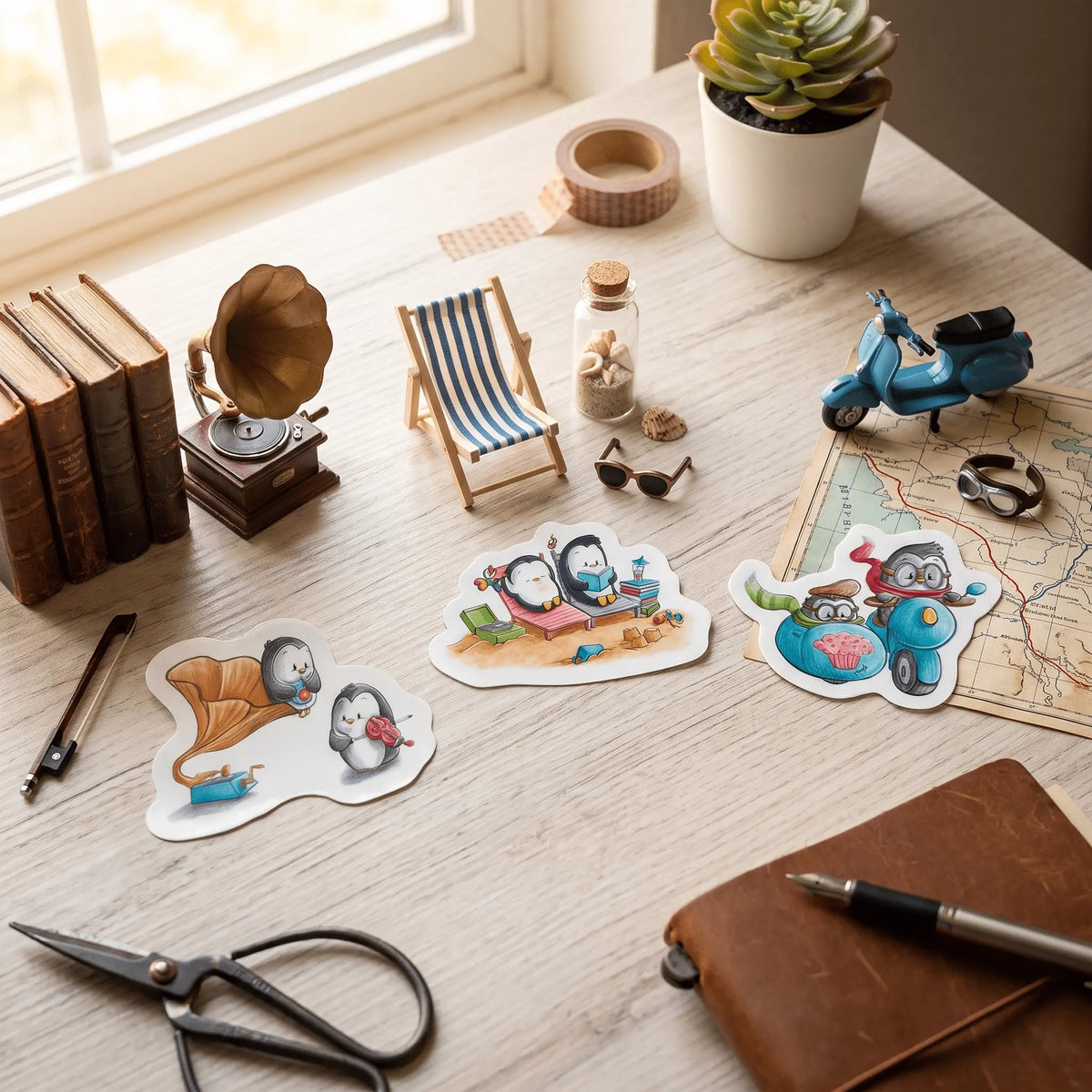 Pringle & Finn Sticker Set Stickers