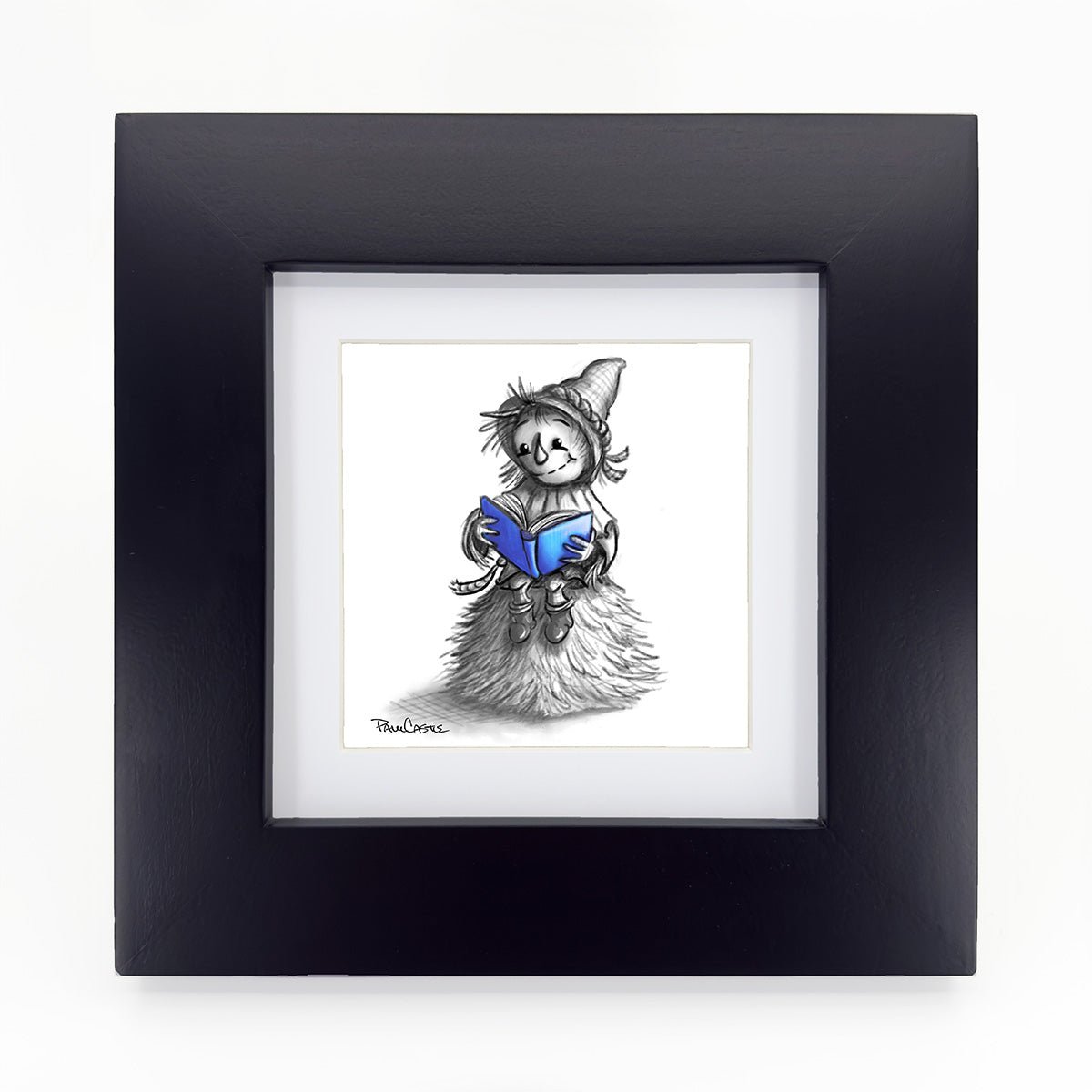 Scholarly Scarecrow - Art Print - Paul Castle Studio