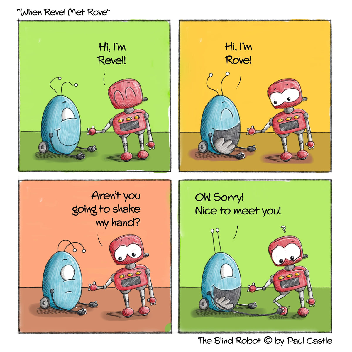 The Blind Robot - Collection 3 - Paul Castle Studio