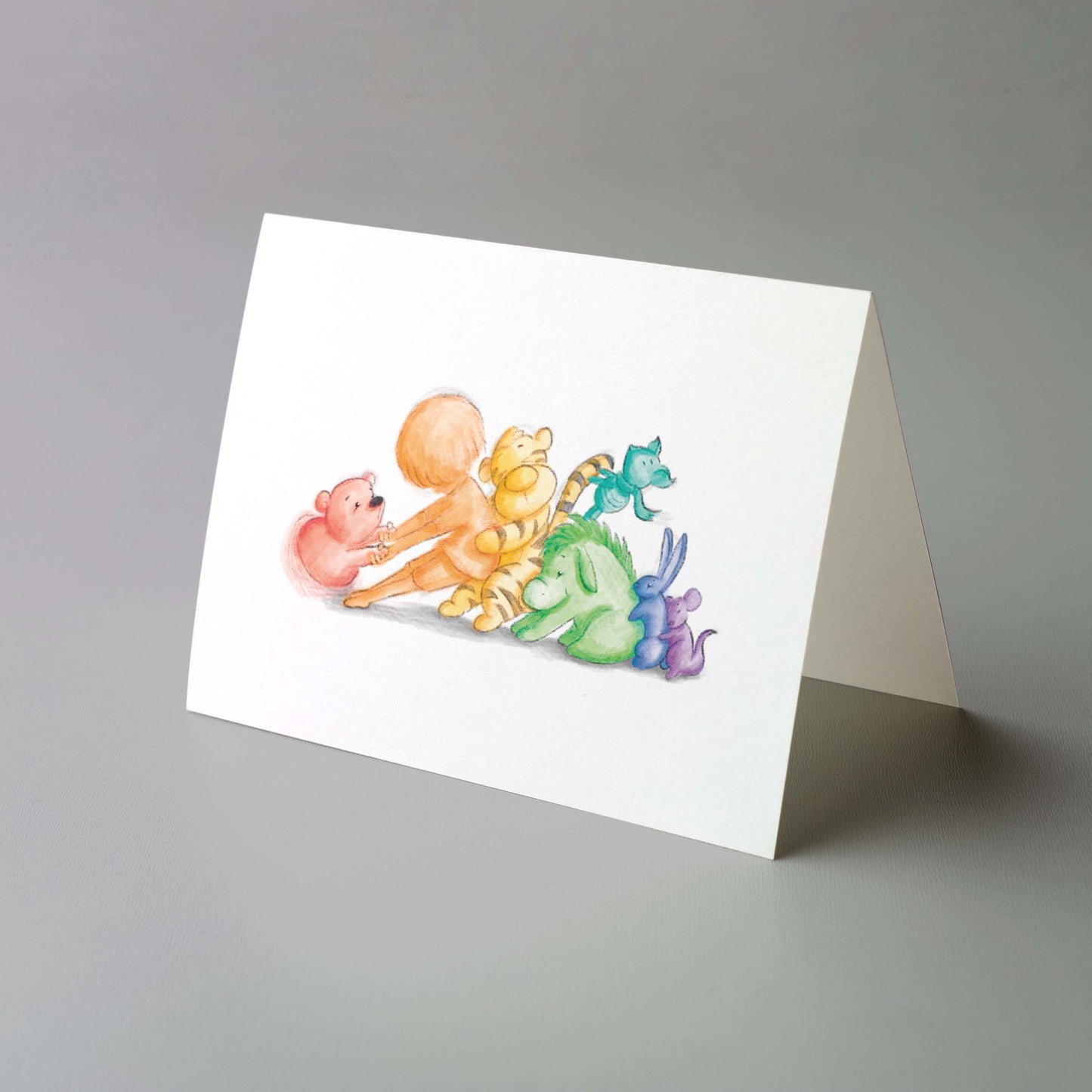 Pooh's Pride Greeting Cards