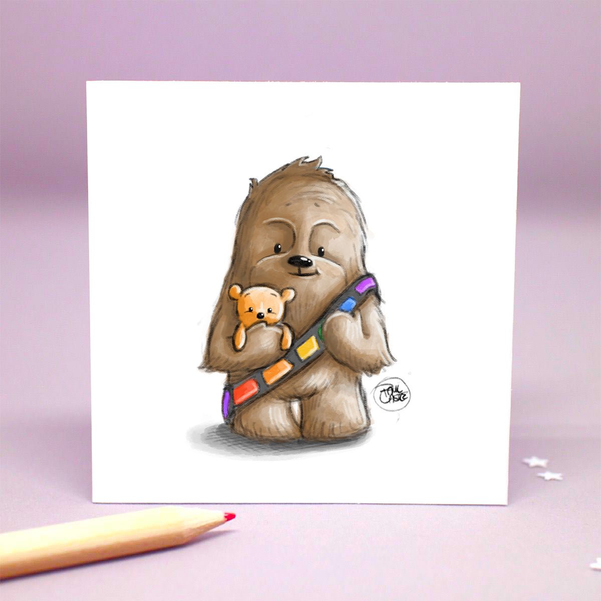 Baby Chewie - Art Print - Paul Castle Studio