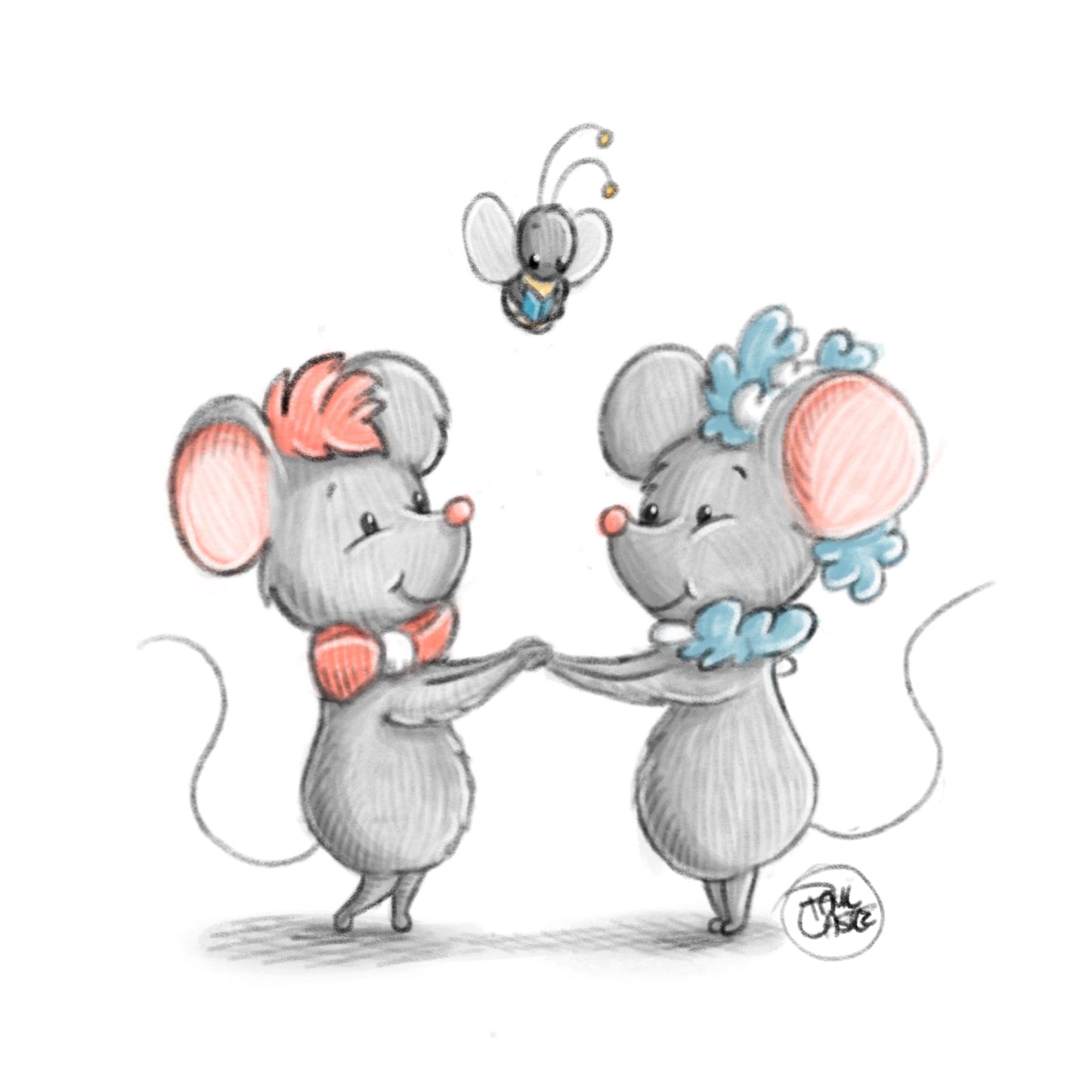 I Only Have Mice For You - Art Print - Paul Castle Studio