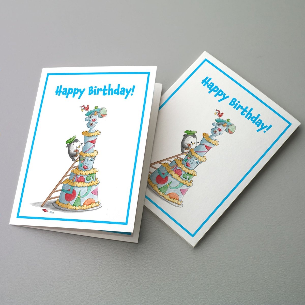 Pengrooms Greeting Cards - Paul Castle Studio